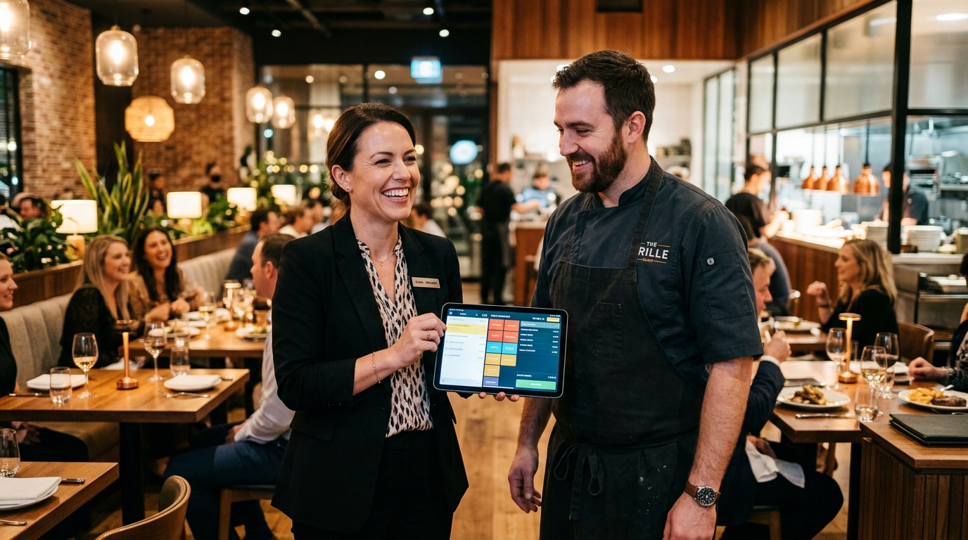 Restaurant Manager & Chef using PorulHub KDS
